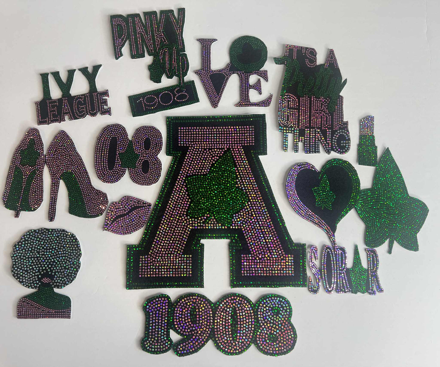 Camouflage Patched Jacket ~ 15 Piece Set