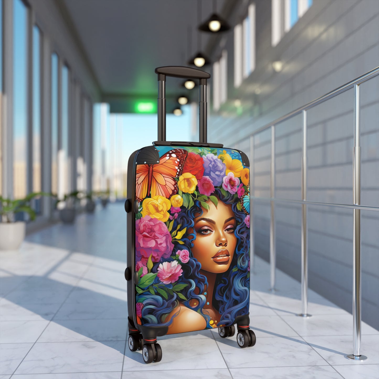 Blossoms & Butterflies Cabin Suitcase