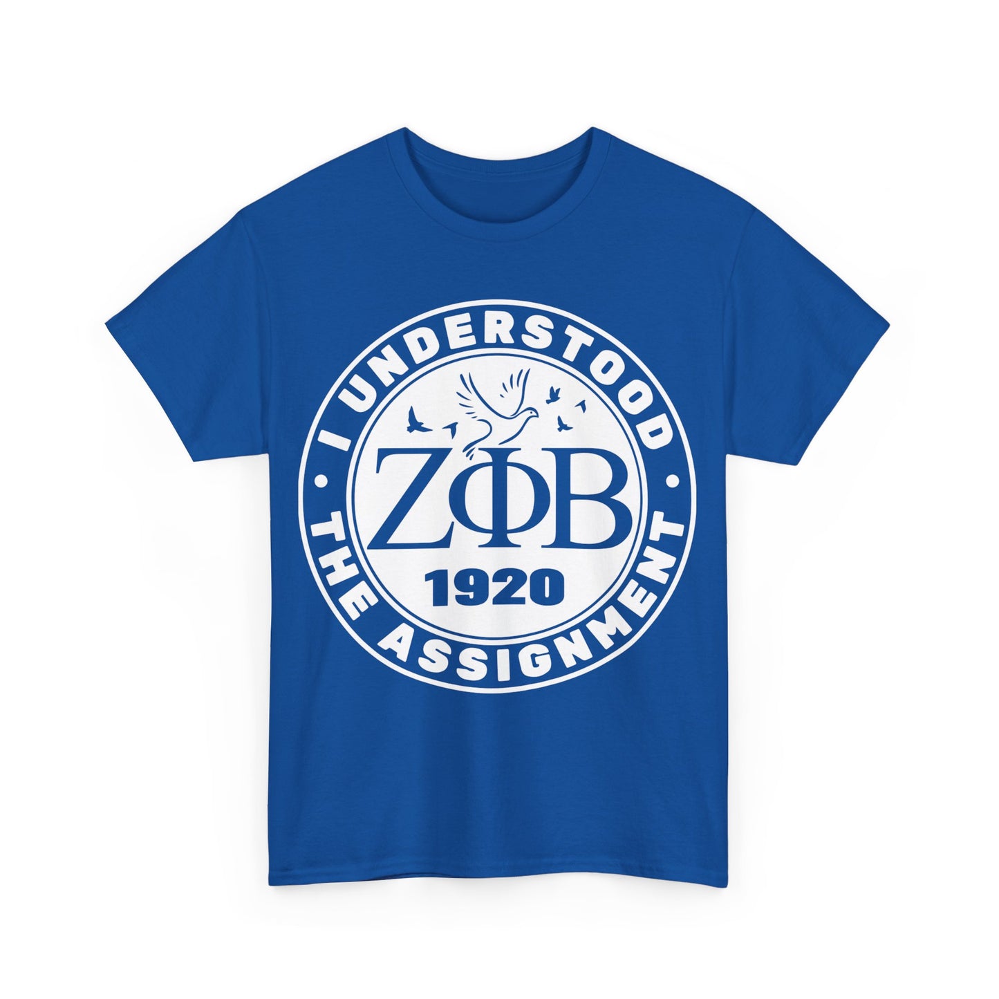 Zeta Phi Beta "I Understood the Assignment" T-Shirt