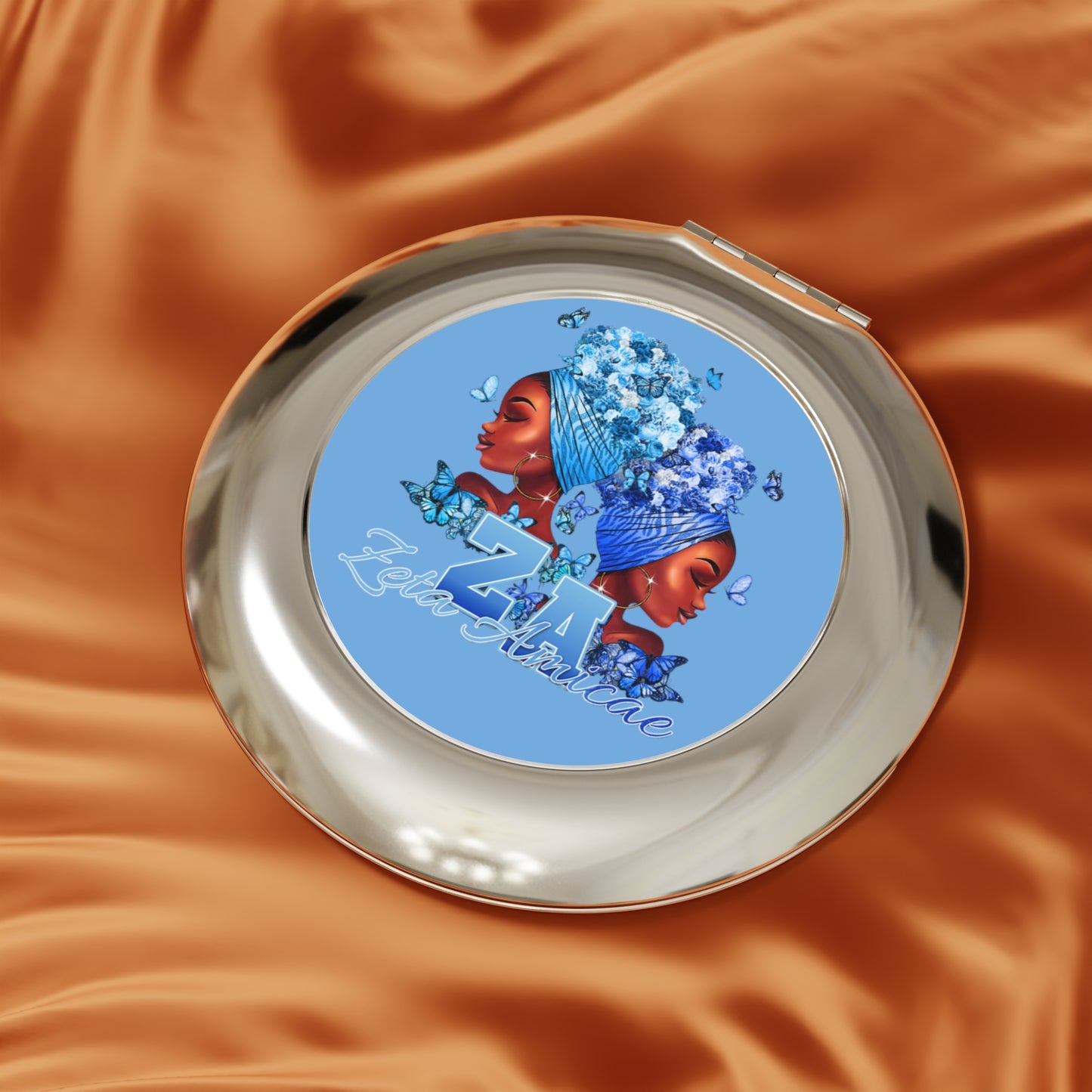 Travel Mirror ~ Zeta amicae Wraps & Butterflies