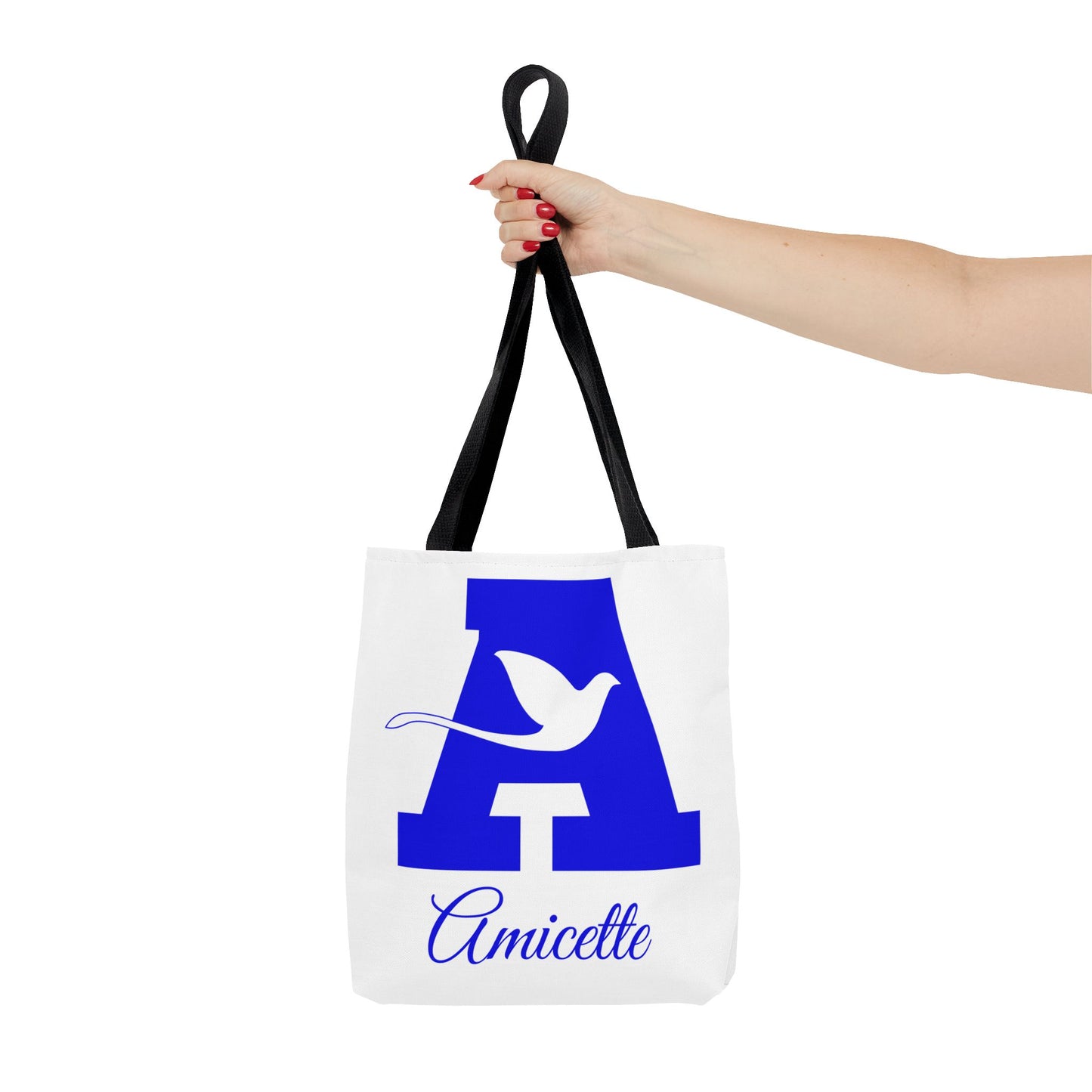 Amicette | Zeta Phi Beta Amicette | White Tote Bag