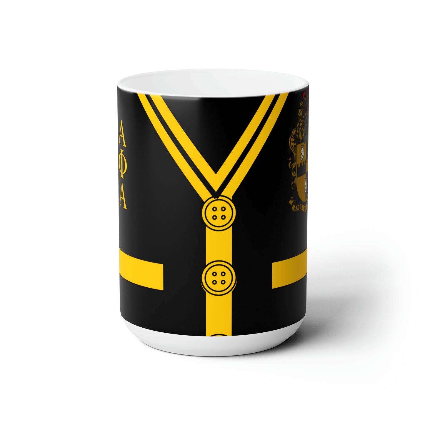 Alpha Man Ceramic Mug 15oz