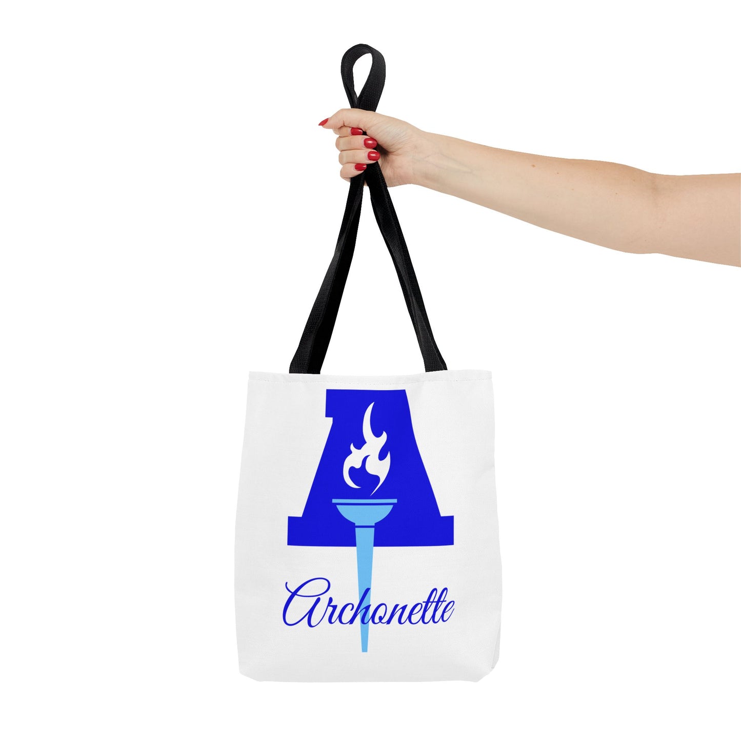 Archonette | Zeta Phi Beta Archonette| V1 White Tote Bag