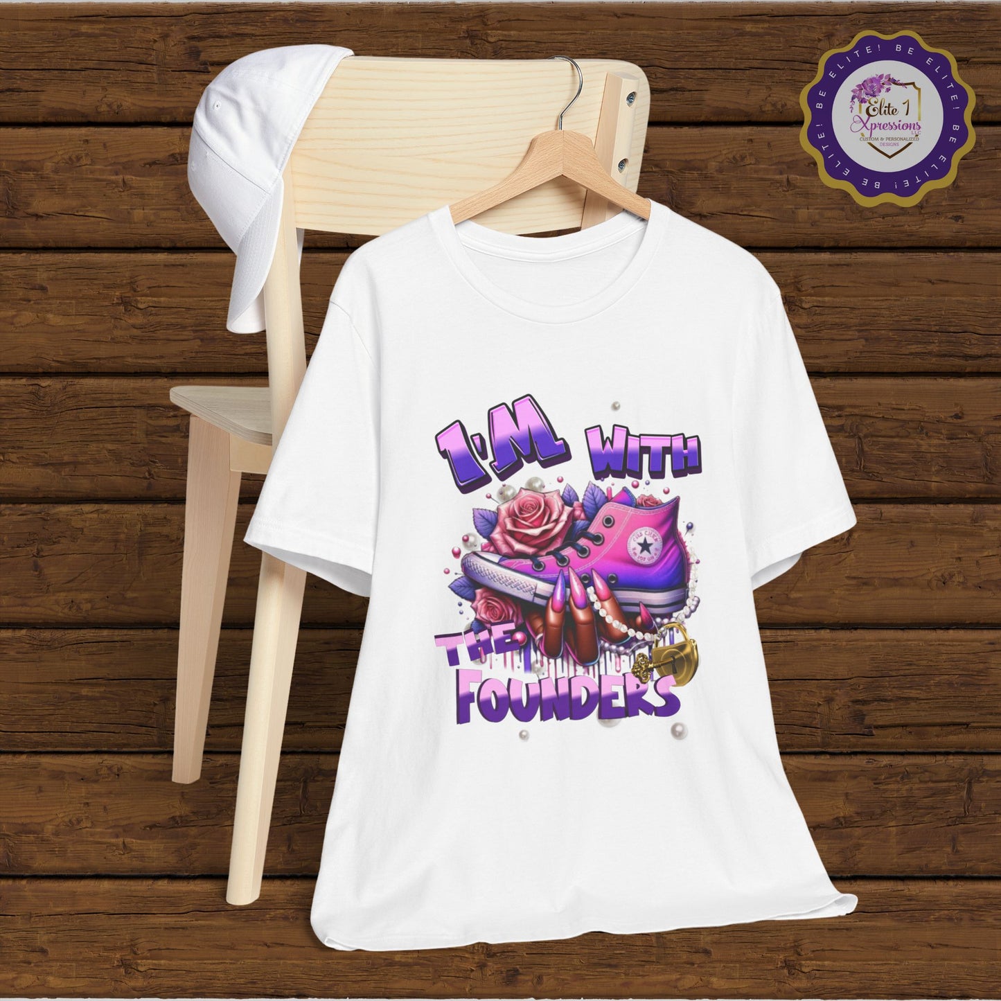 I'm with the Founder's ~ Unisex Jersey Short Sleeve Tee