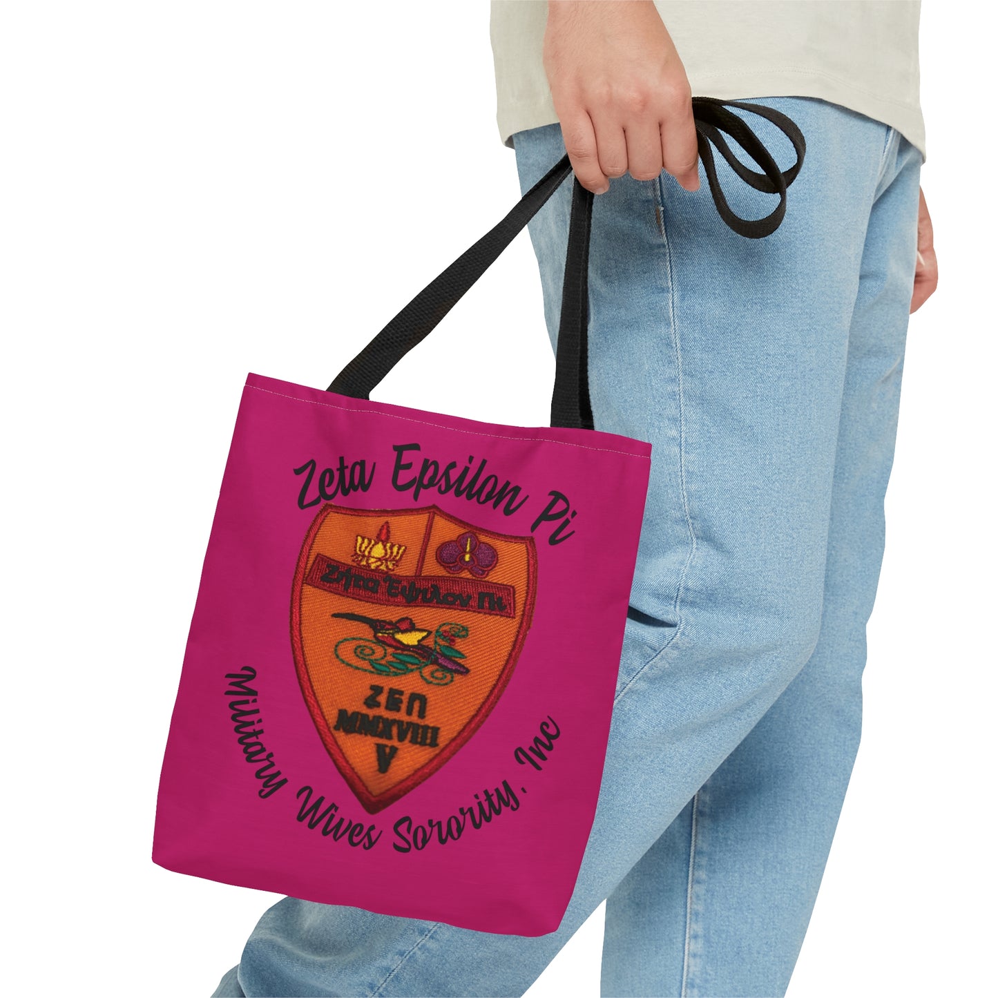 Zeta Epsilon Pi Sorority Tote Bag