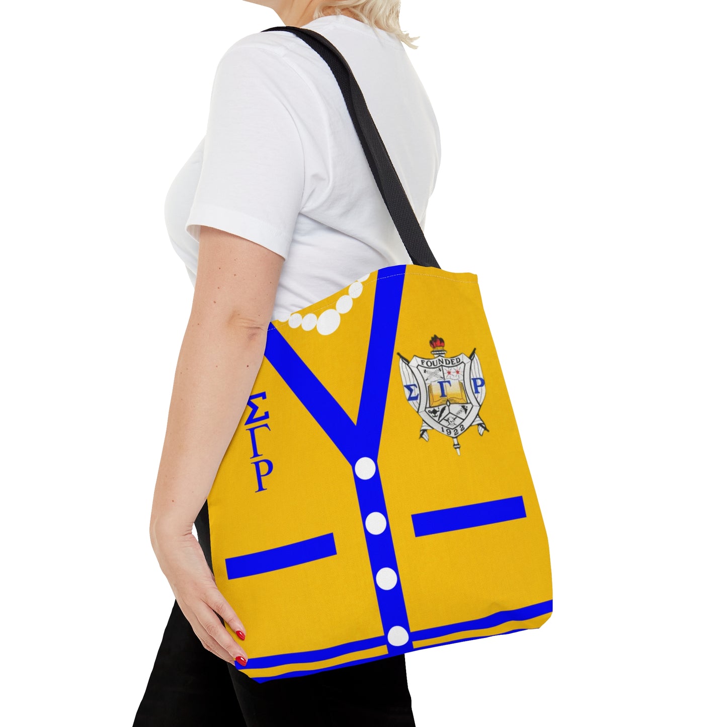 SGRHO Cardigan (Yellow) Tote Bag