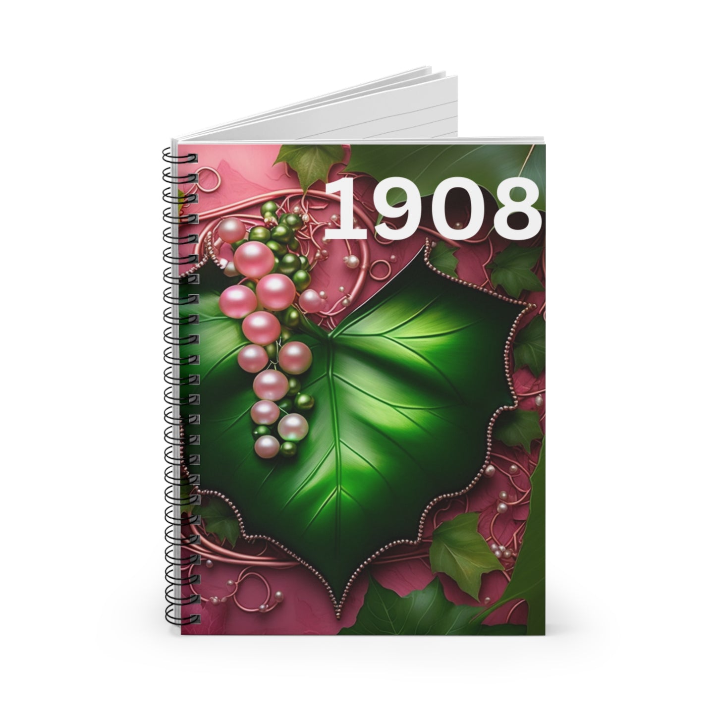 1908 Spiral Notebook - Ruled Line