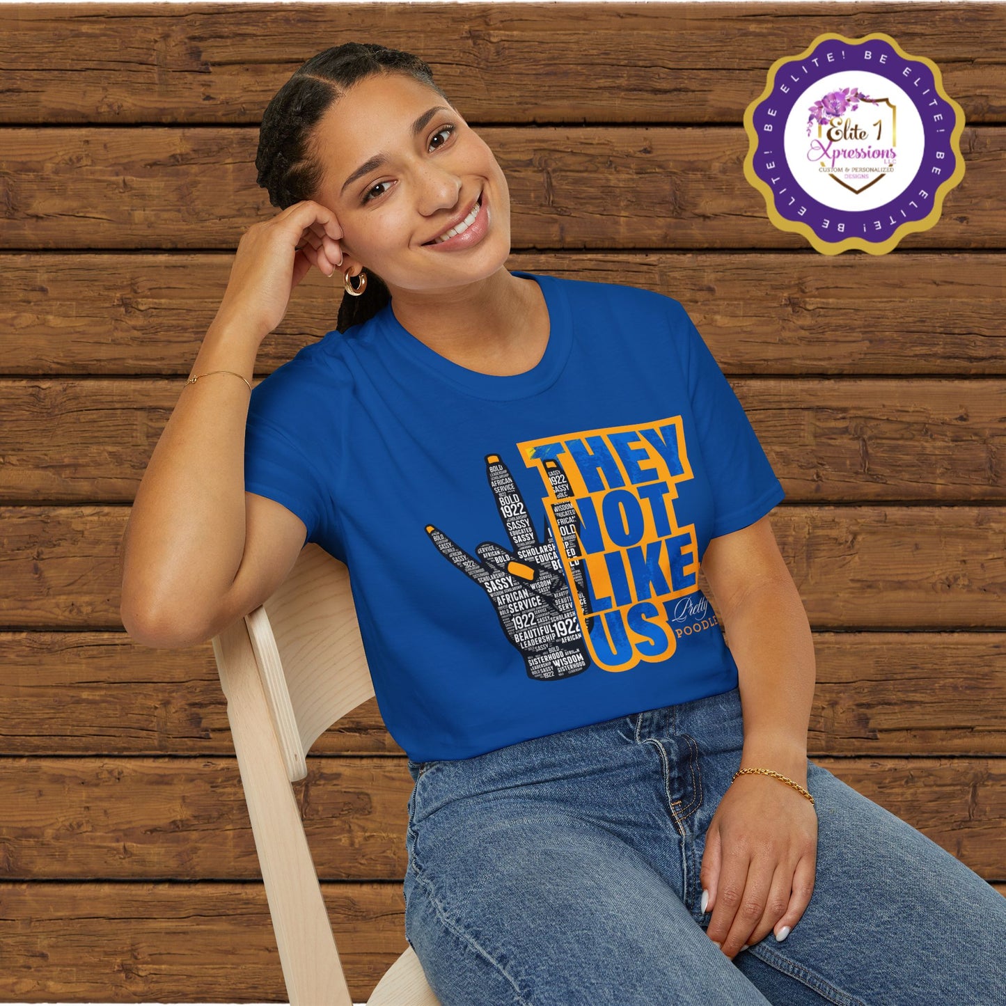 SGRHO 'They Not Like Us' Design - Unisex Softstyle T-Shirt
