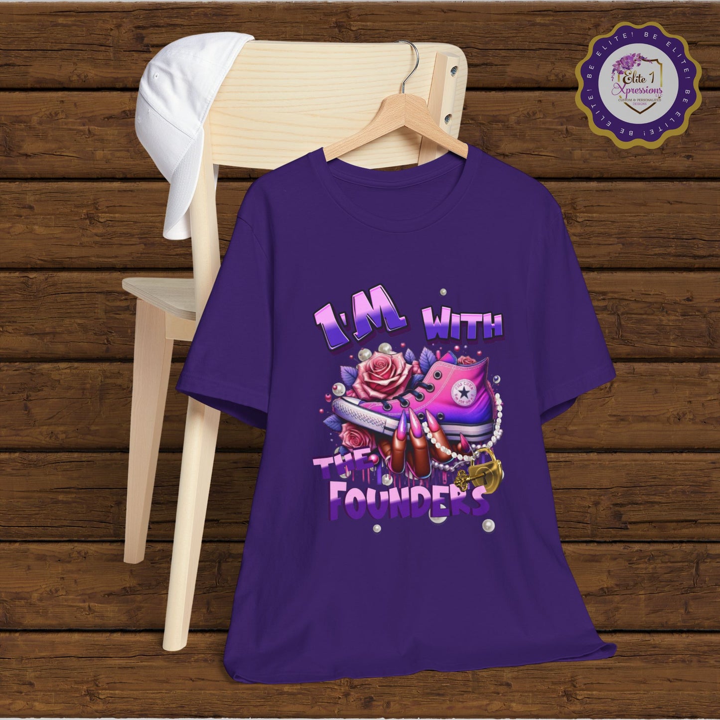 I'm with the Founder's ~ Unisex Jersey Short Sleeve Tee