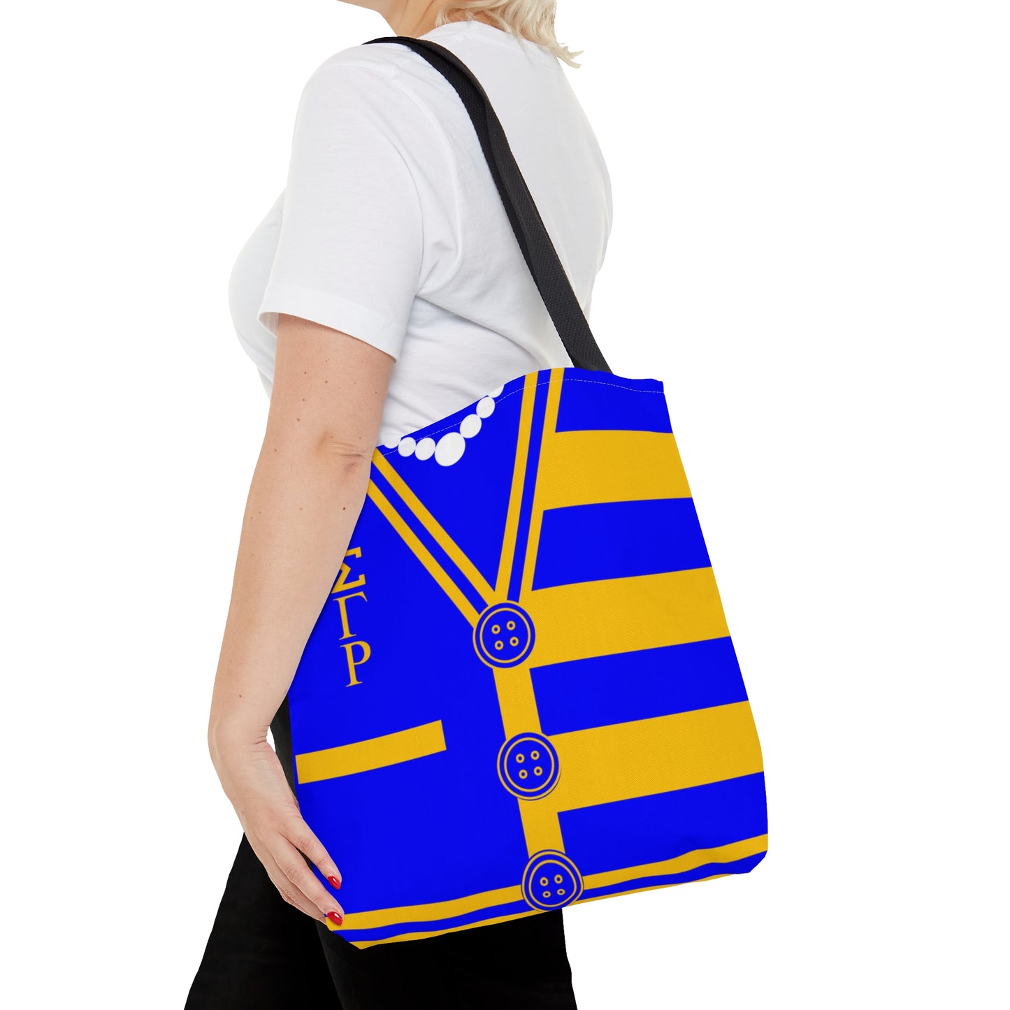 SGRHO Cardigan (Striped) Tote Bag
