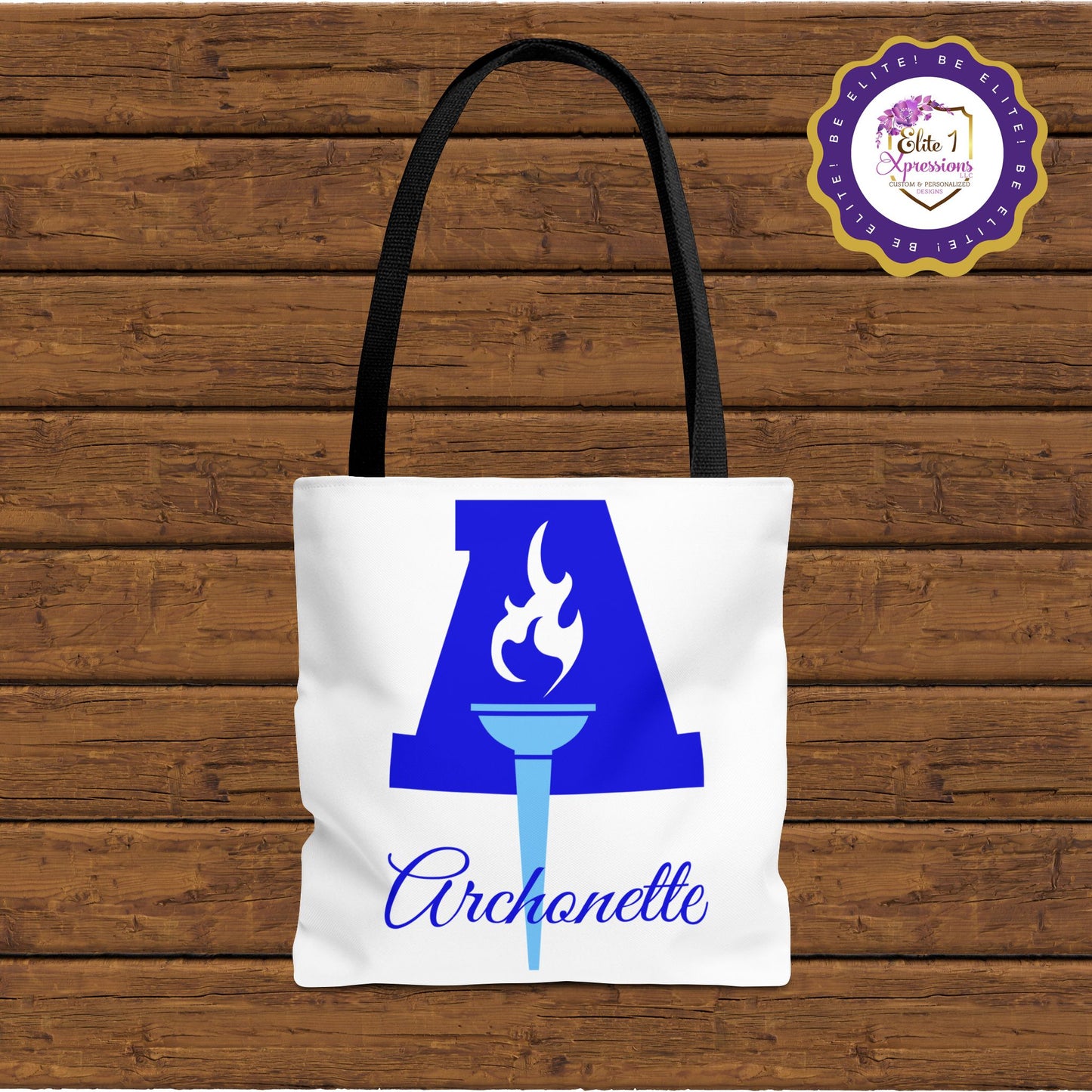 Archonette | Zeta Phi Beta Archonette| V1 White Tote Bag