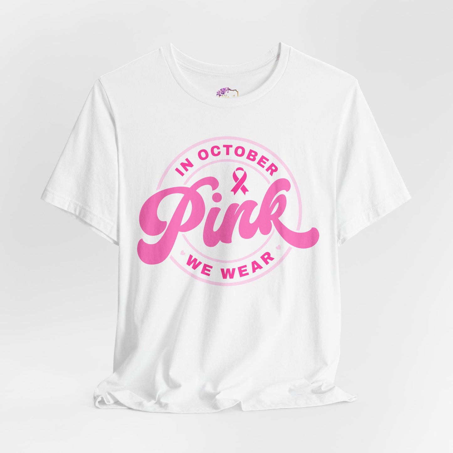 Pink in October ~ Jersey Tee