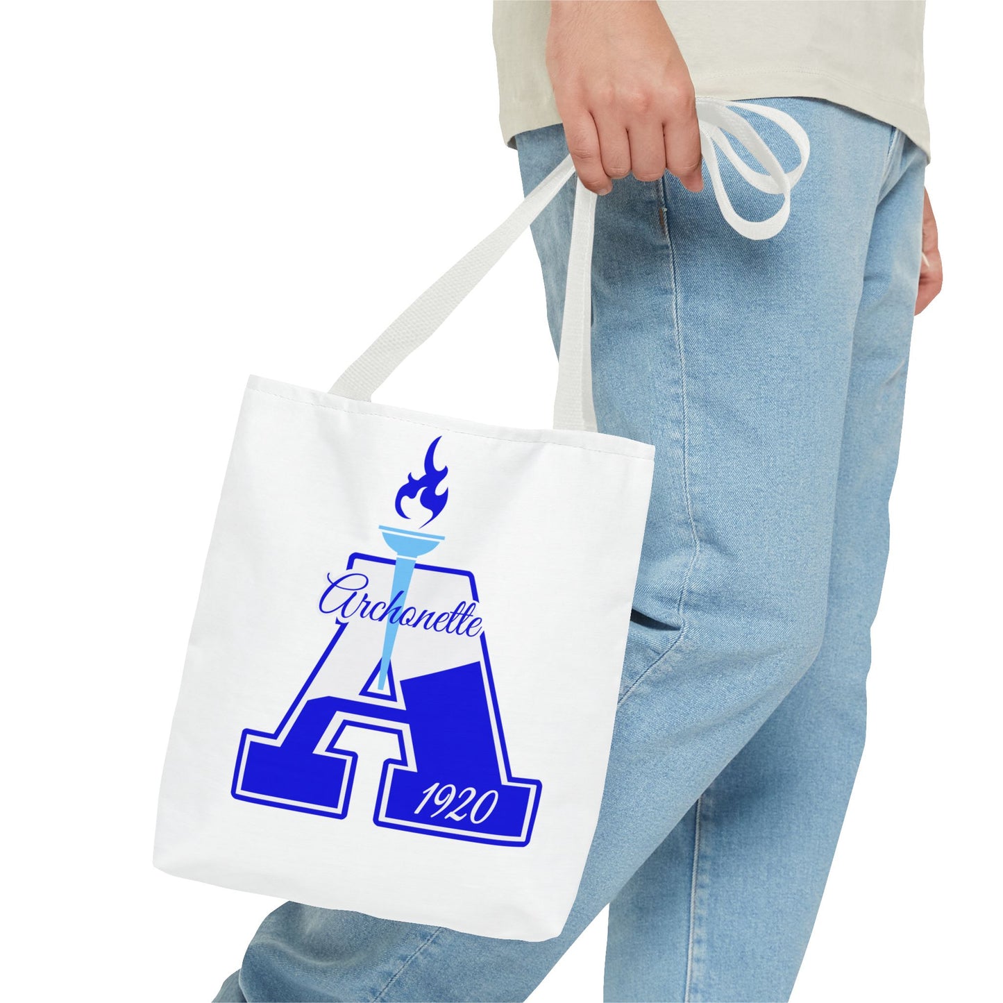 Archonette | Zeta Phi Beta Archonette| V2 White Tote Bag