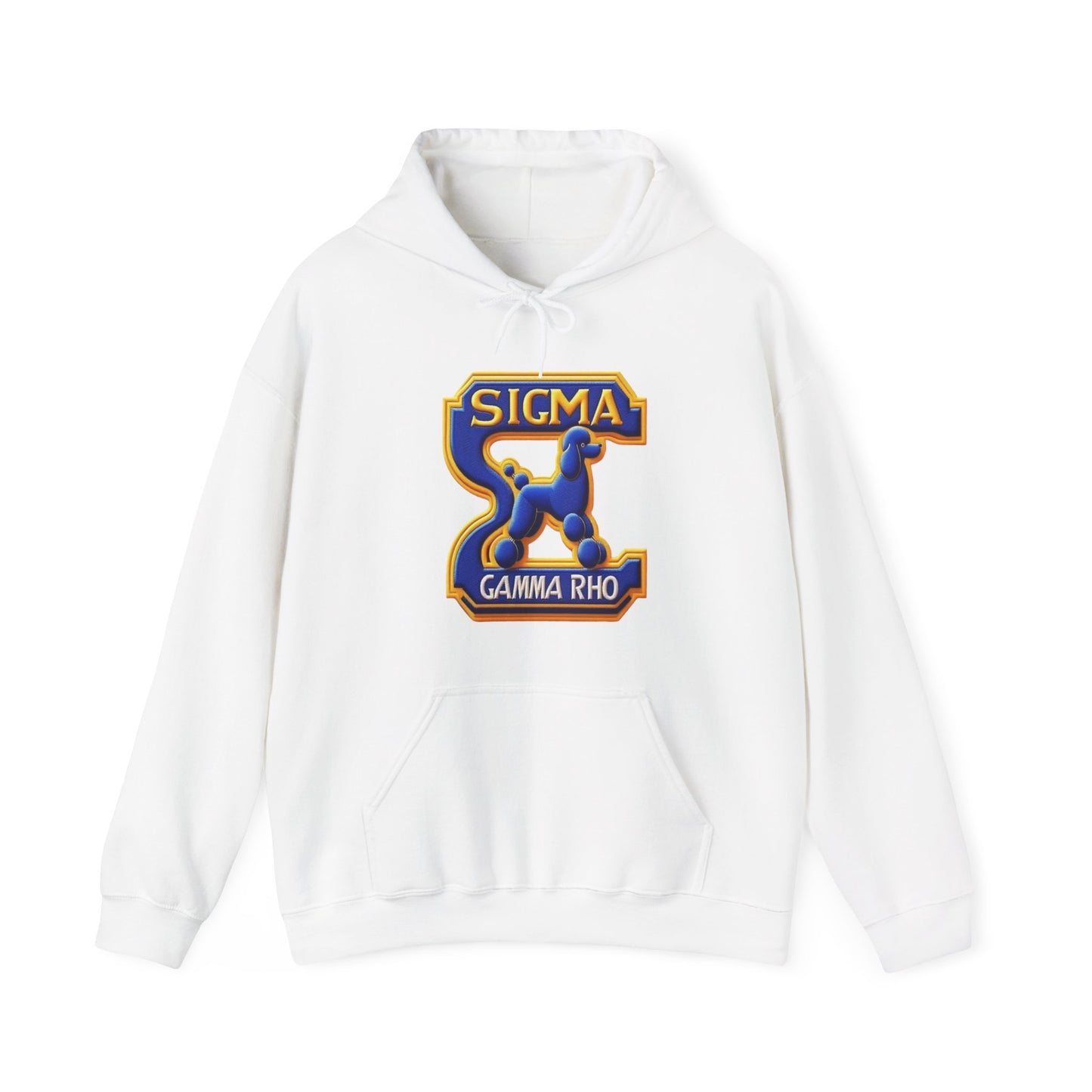 SGRHO "Greek Poodle" Hooded Sweatshirt