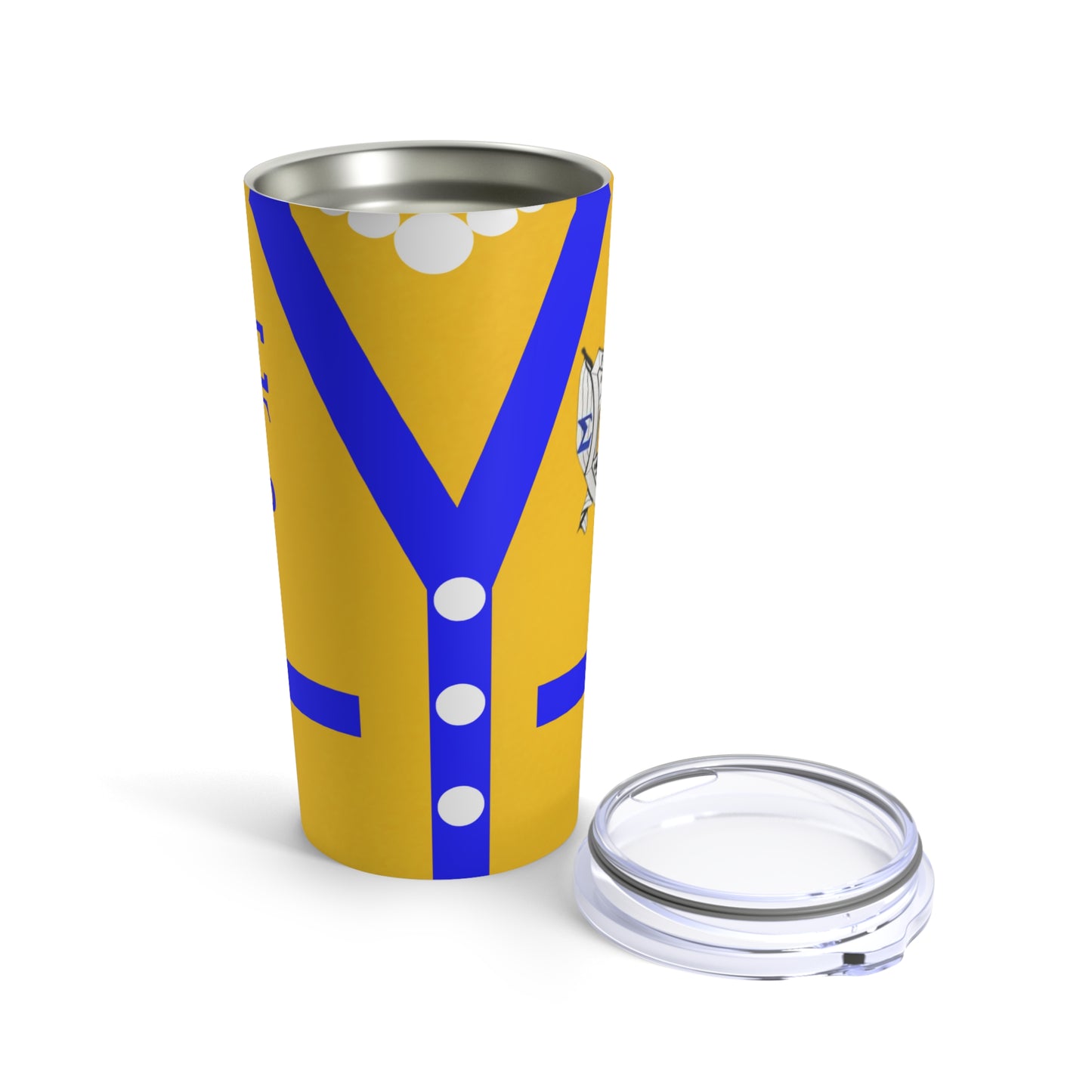 SGRHO Cardigan (yellow) Tumbler 20oz
