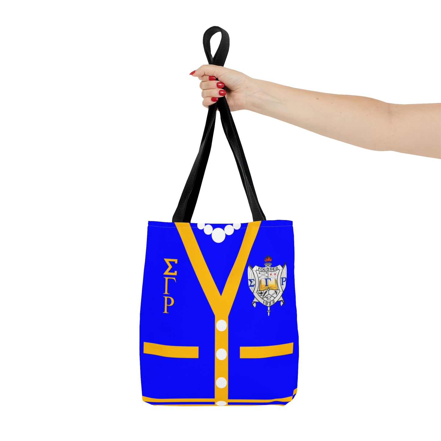 SGRHO Cardigan (Blue) Tote Bag