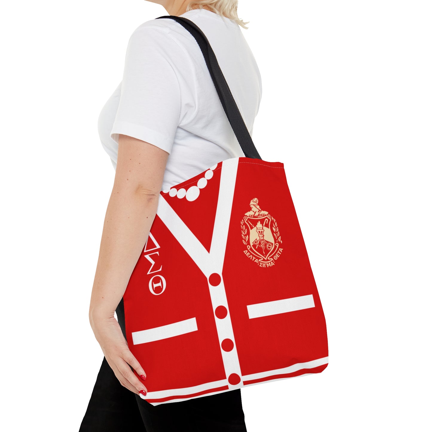 1913 Cardigan (Red) Tote Bag