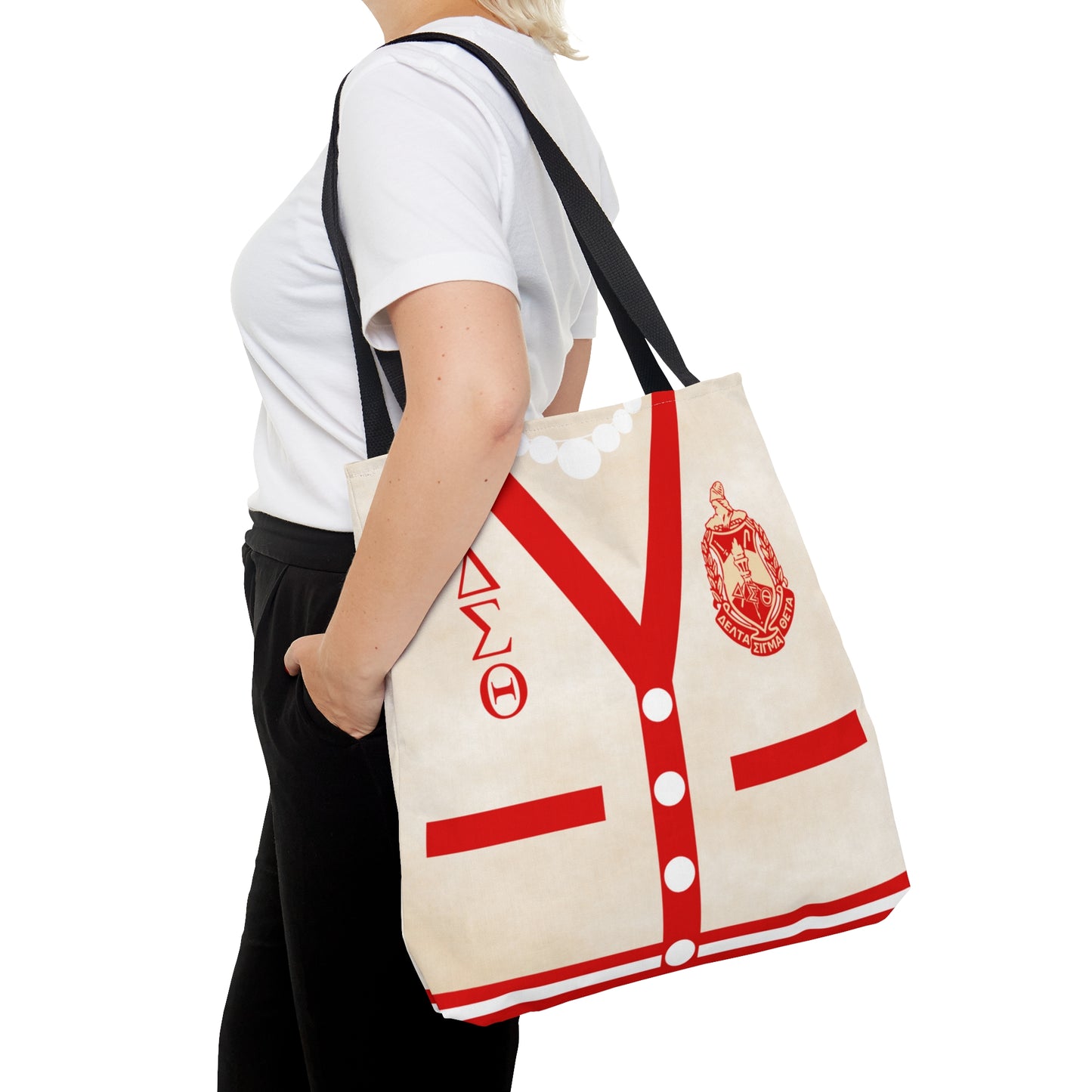 1913 Cardigan (White) Tote Bag