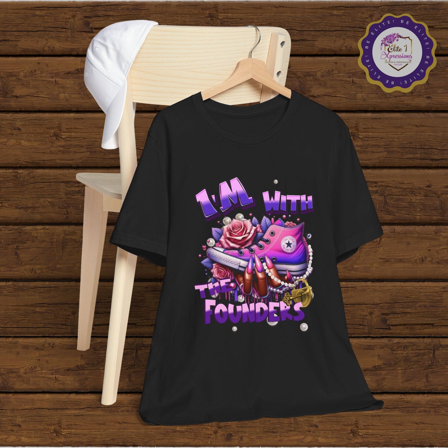I'm with the Founder's ~ Unisex Jersey Short Sleeve Tee