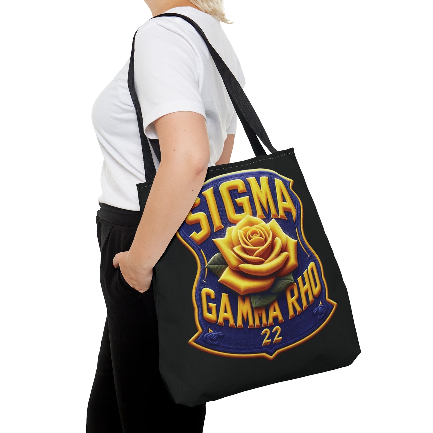 SGRHO "Rose" Tote Bag (Black)