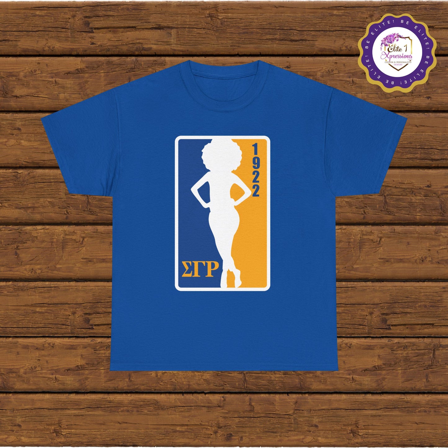 SGRHO "Silhoutte" T-Shirt (Black & Blue)