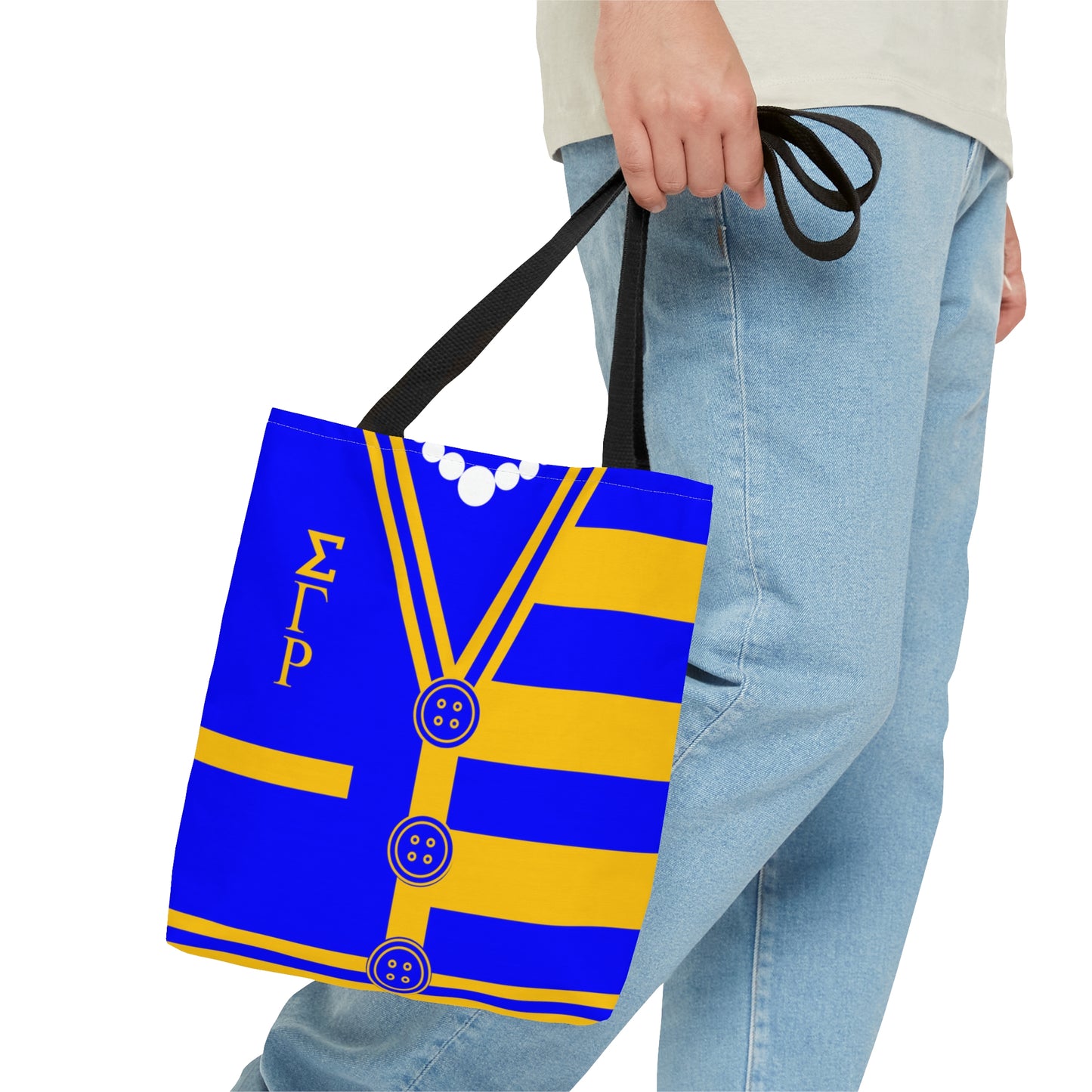 SGRHO Cardigan (Striped) Tote Bag