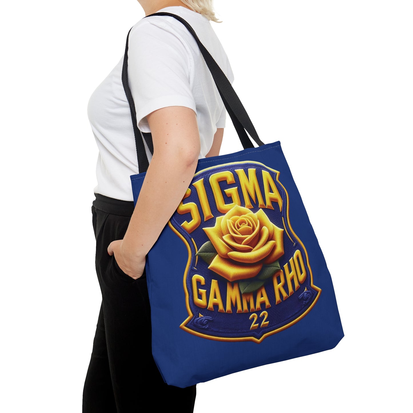 SGRHO "Rose" Tote Bag (Rhoyal Blue)