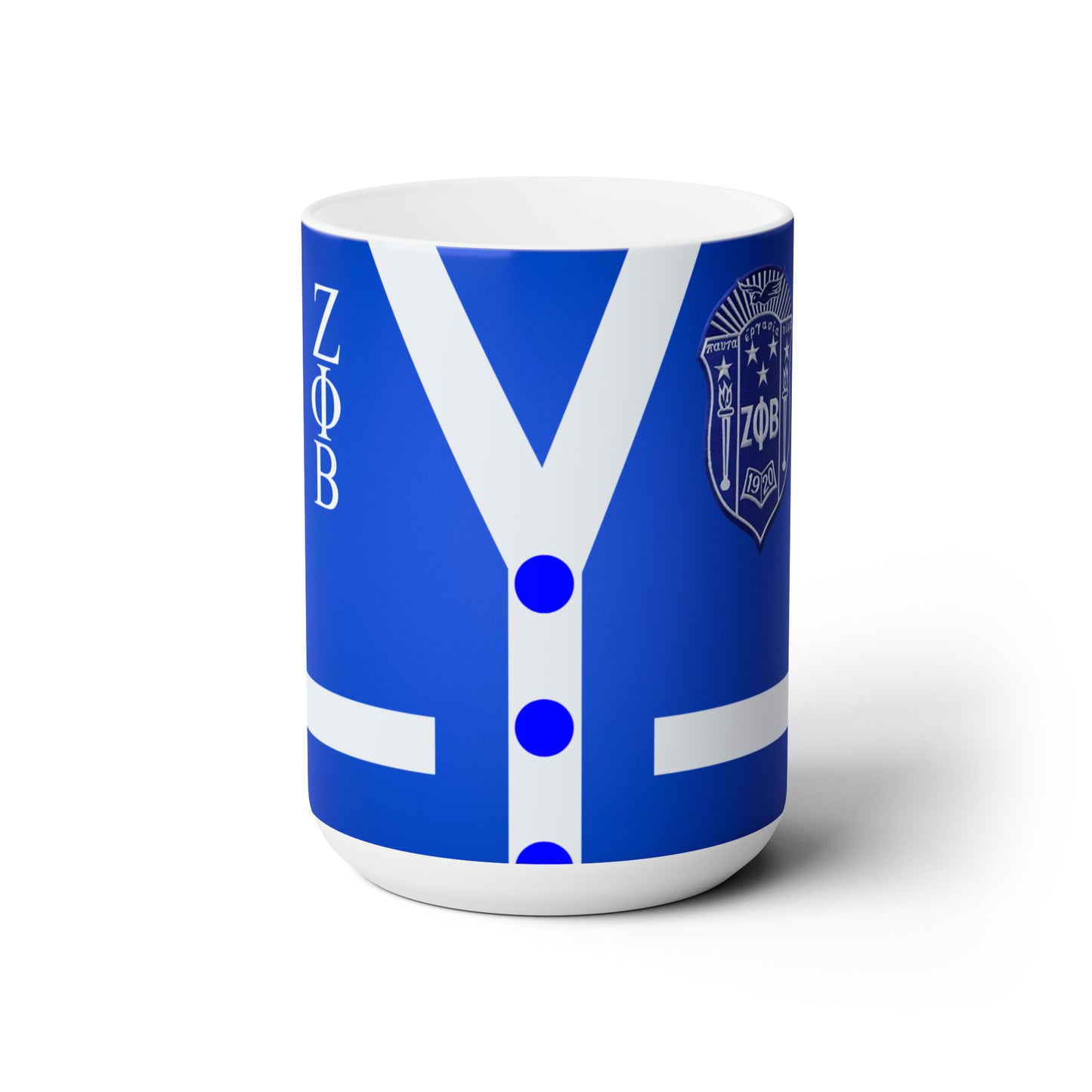 Zeta Ceramic Mug 15oz