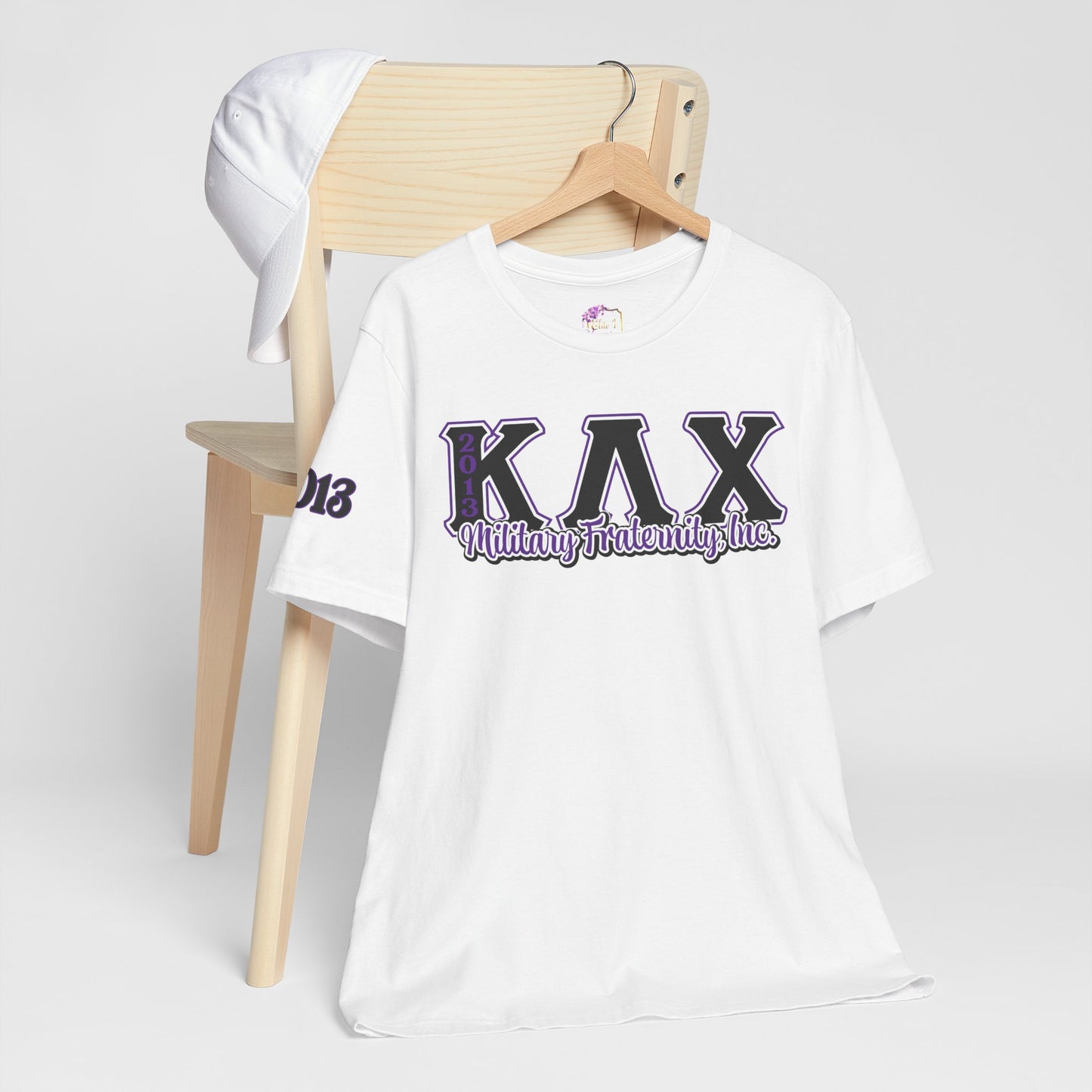 KLC "Greek Letter Design" Jersey Short Sleeve Tee