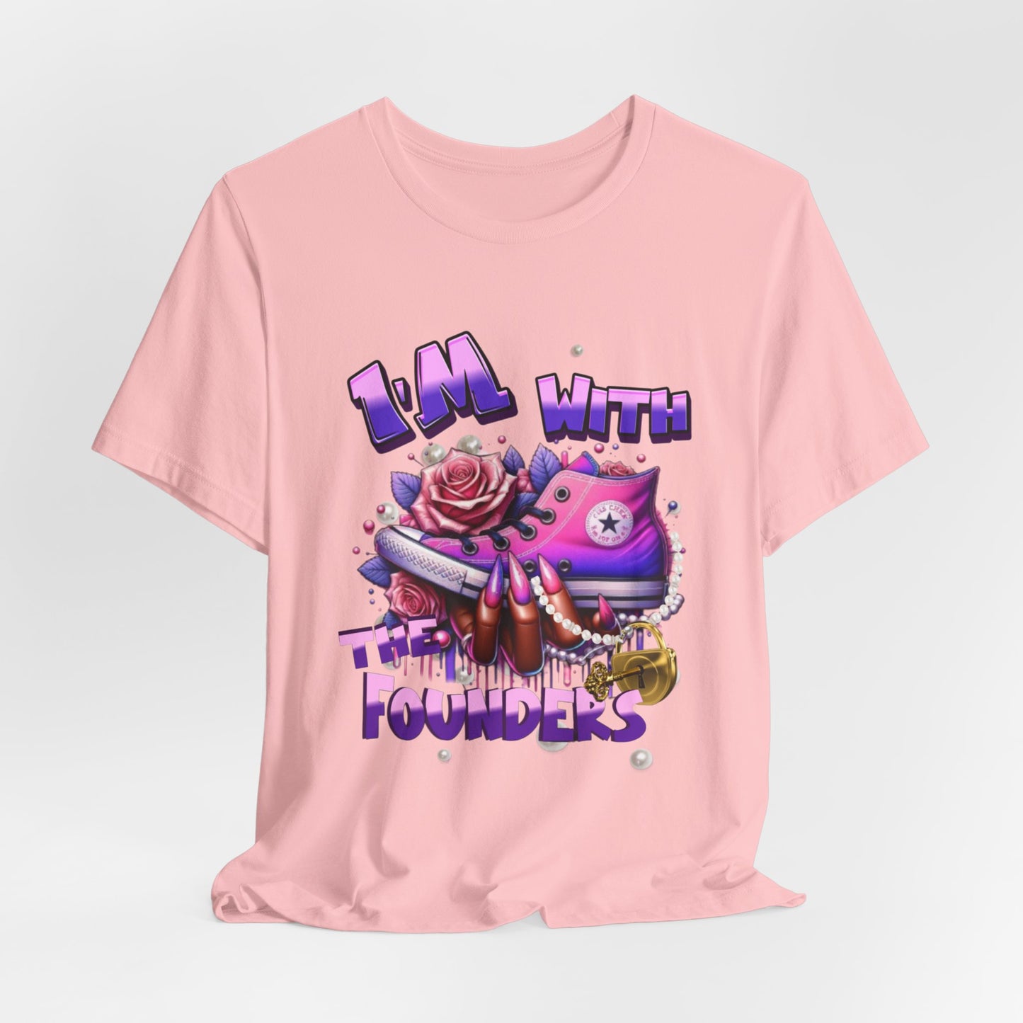 I'm with the Founder's ~ Unisex Jersey Short Sleeve Tee