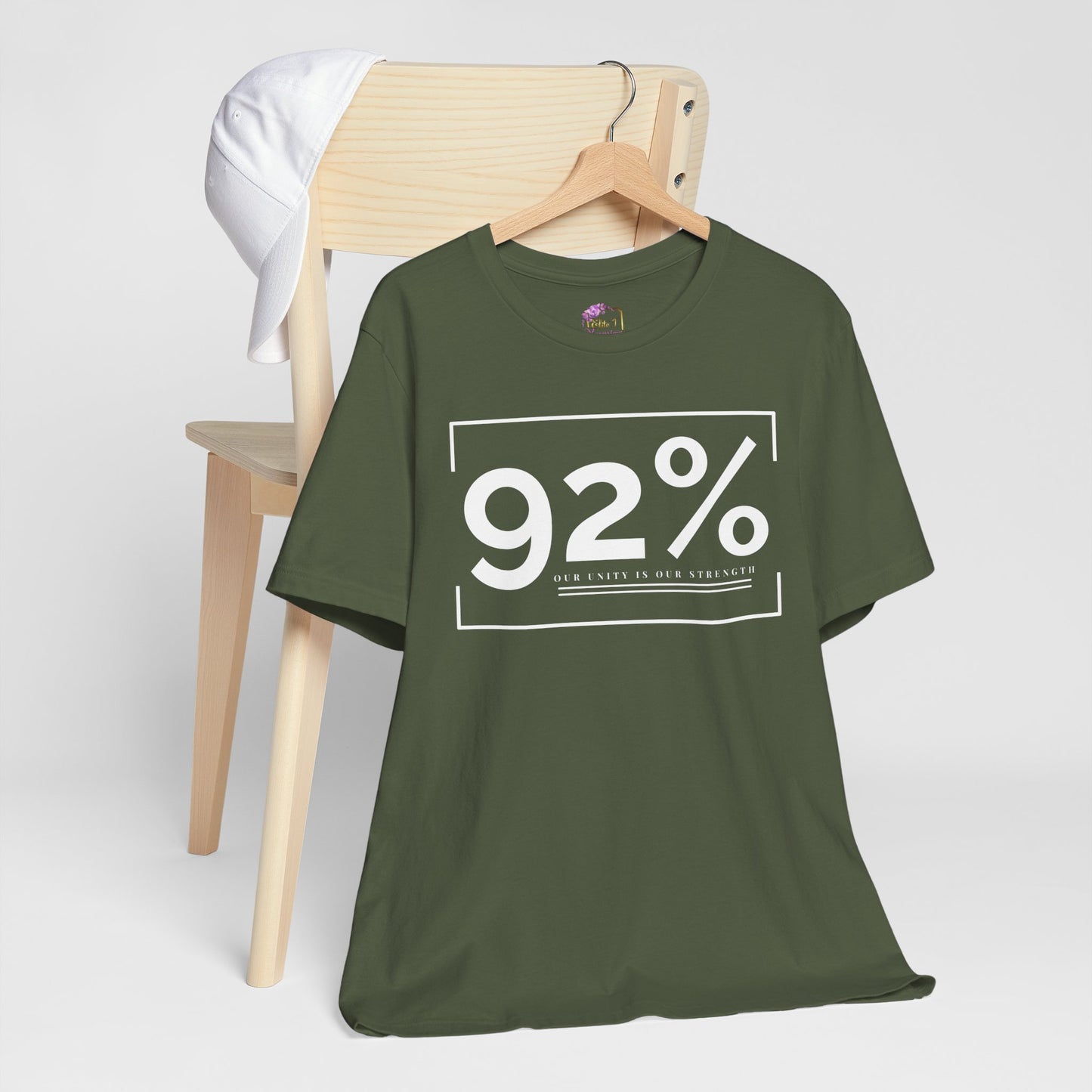 92% ~ We Are Strong ~ Unisex Short Sleeve Tee