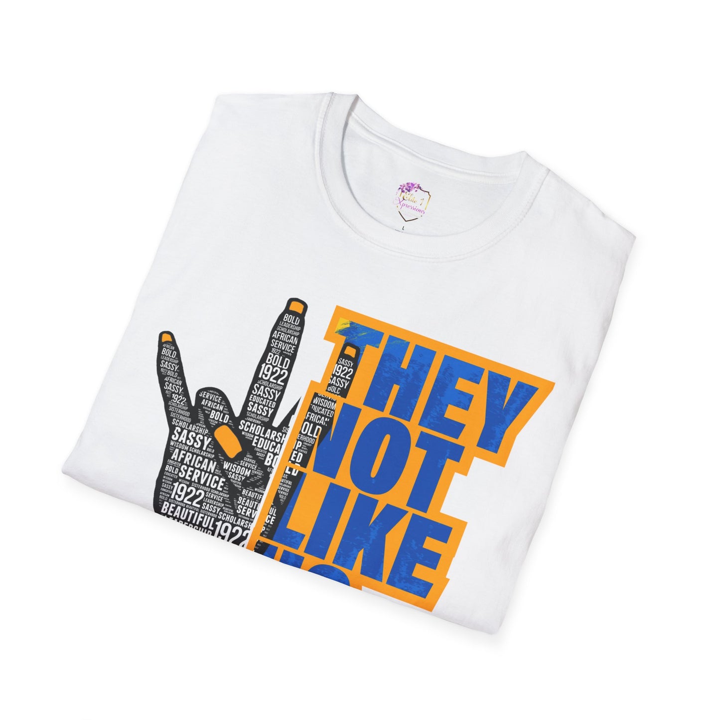 SGRHO 'They Not Like Us' Design - Unisex Softstyle T-Shirt