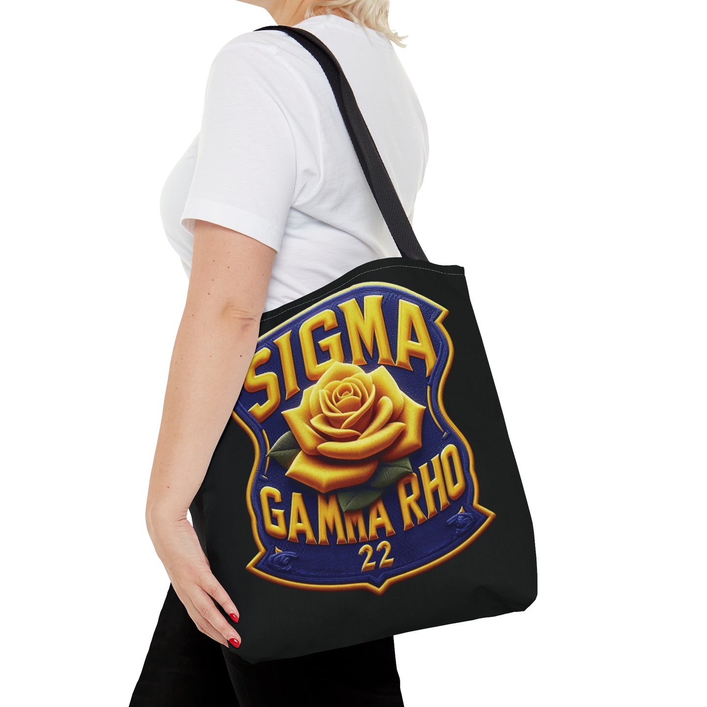 SGRHO "Rose" Tote Bag (Black)
