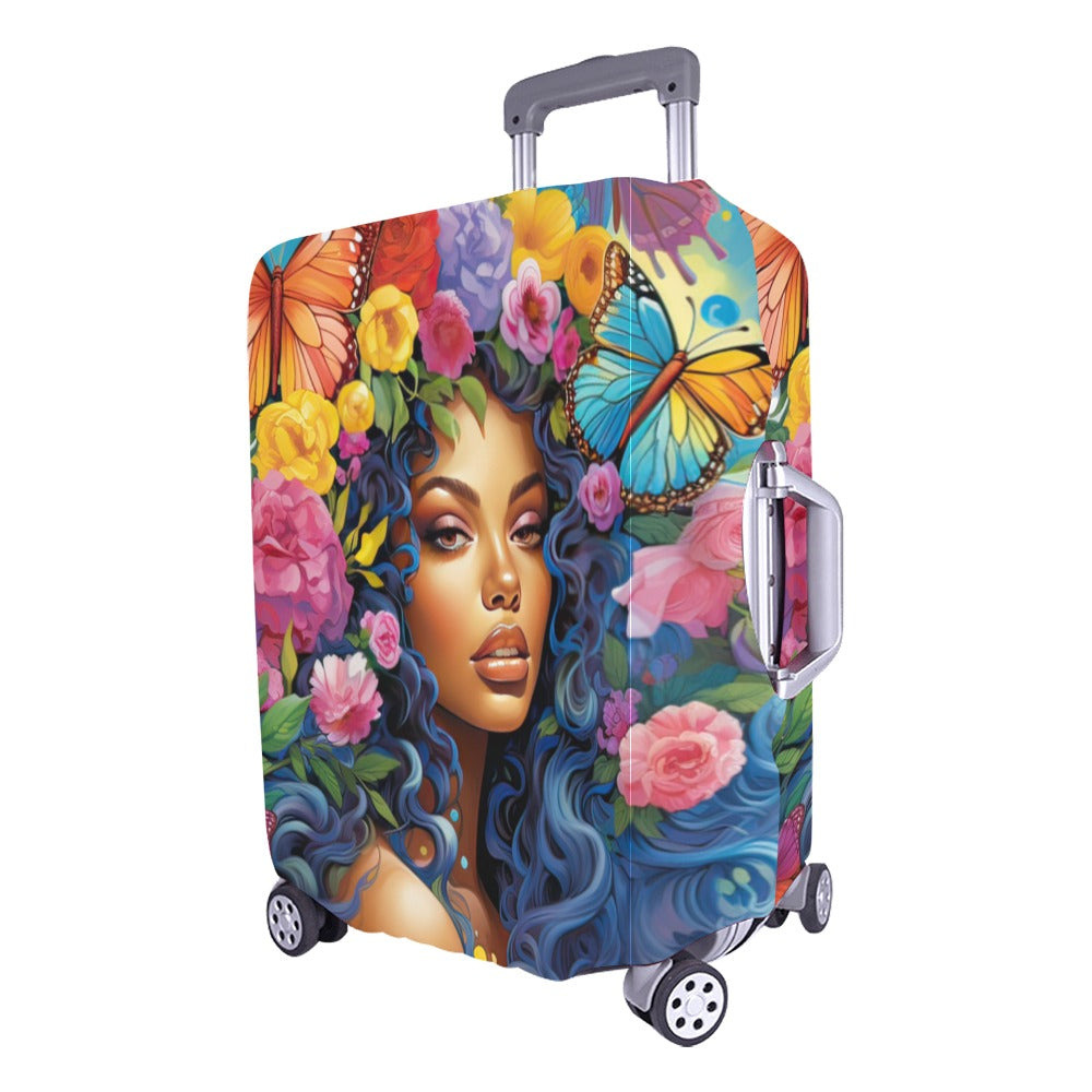 Blossoms & Butterflies Luggage Cover