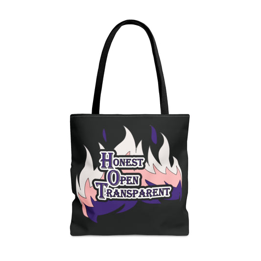 H.O.T. Honest, Open, and Transparent Tote Bag