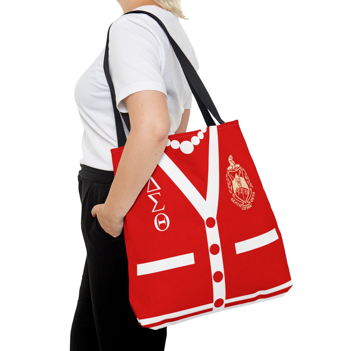 1913 Cardigan (Red) Tote Bag