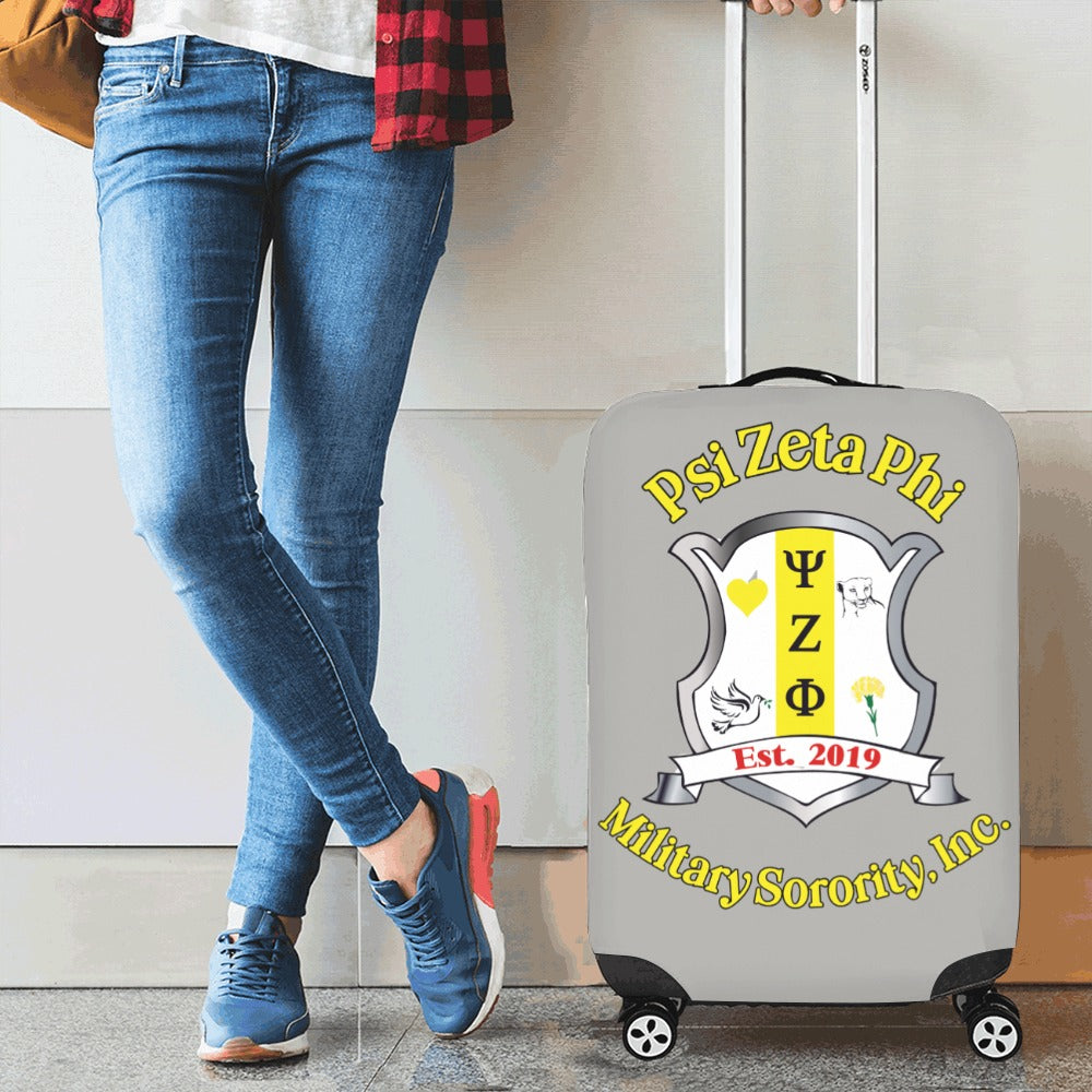 Luggage Cover ~ Psi Zeta Phi (Grey)