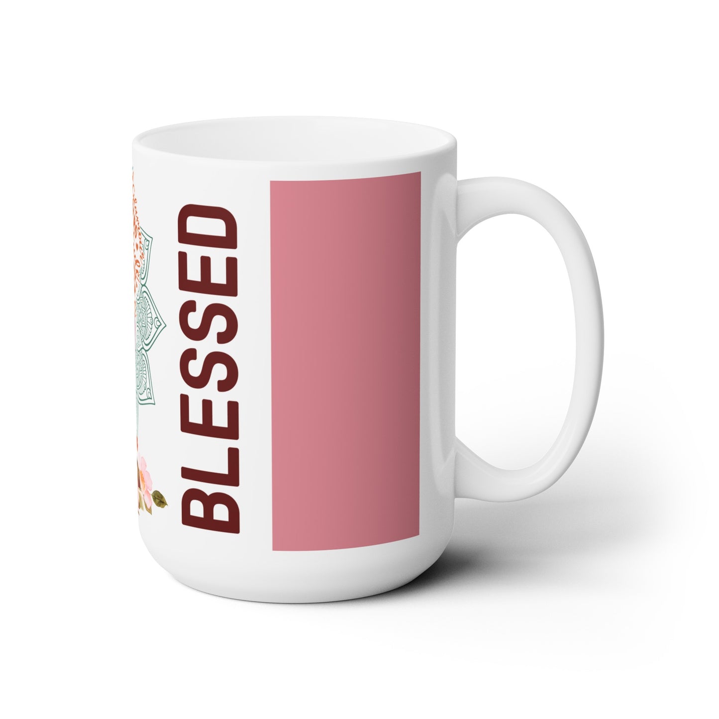 Blessed (Mauve) Ceramic Mug