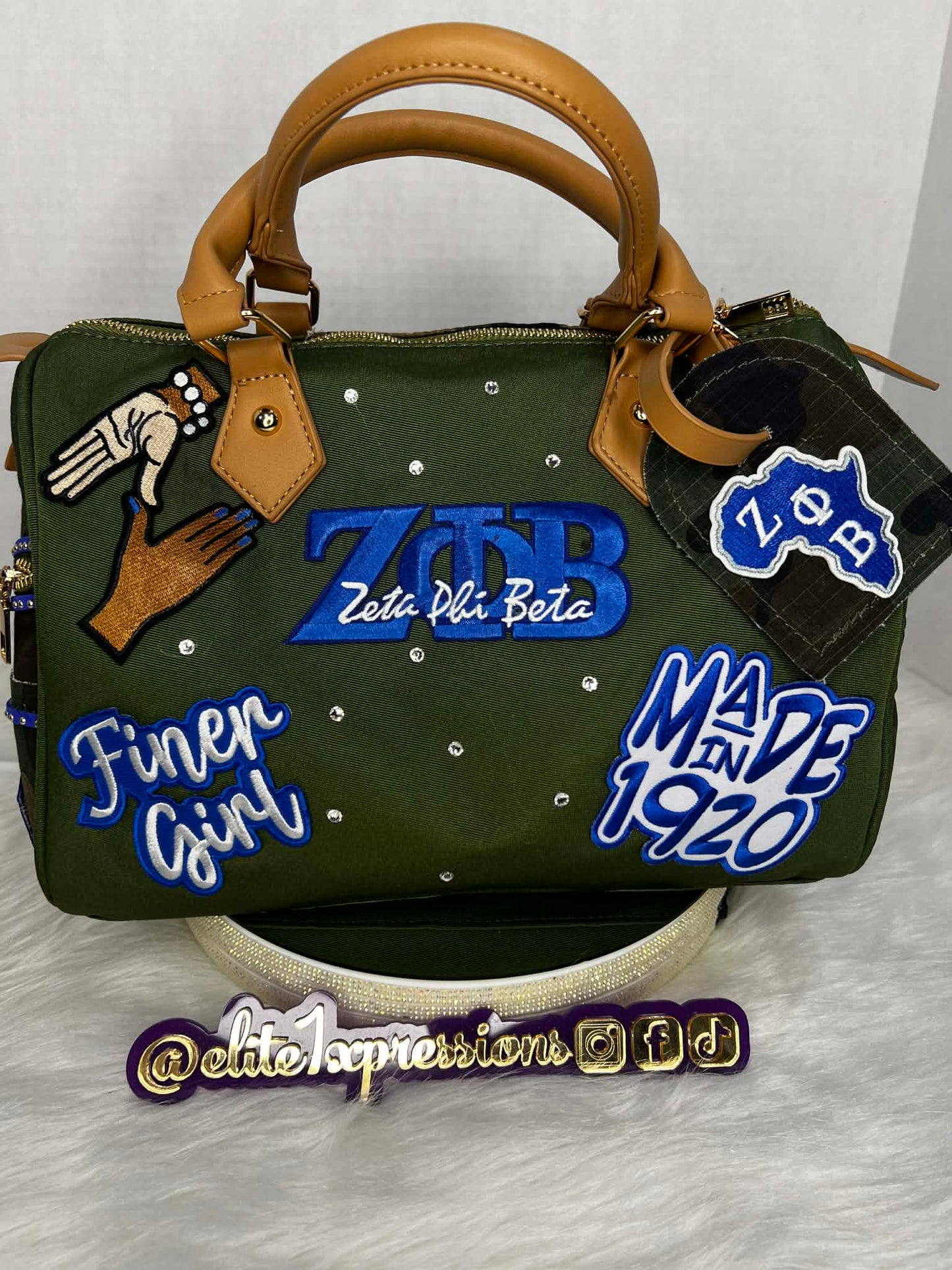 Zeta Camouflage Junk Bag Satchel (Small)