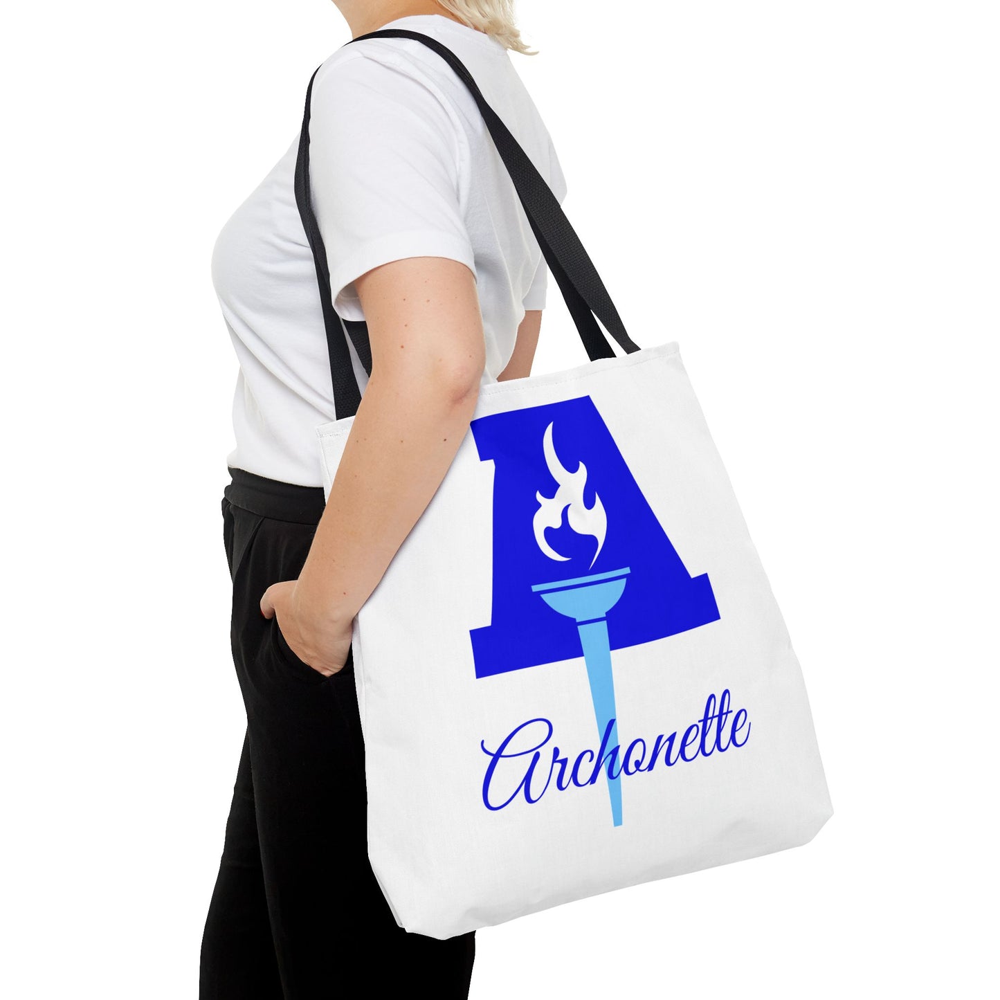 Archonette | Zeta Phi Beta Archonette| V1 White Tote Bag