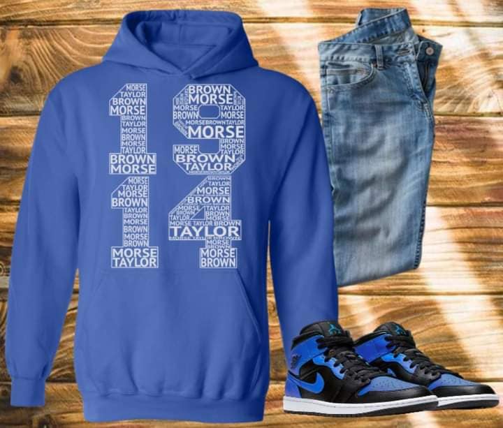 Greek D9 Year  (Word Art) Hoodie