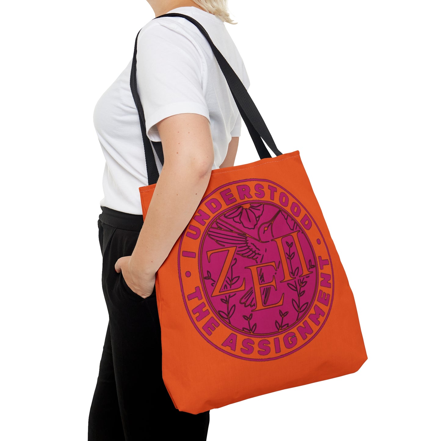 Zeta Epsilon Pi "I Understood the Assignment" Tote Bag