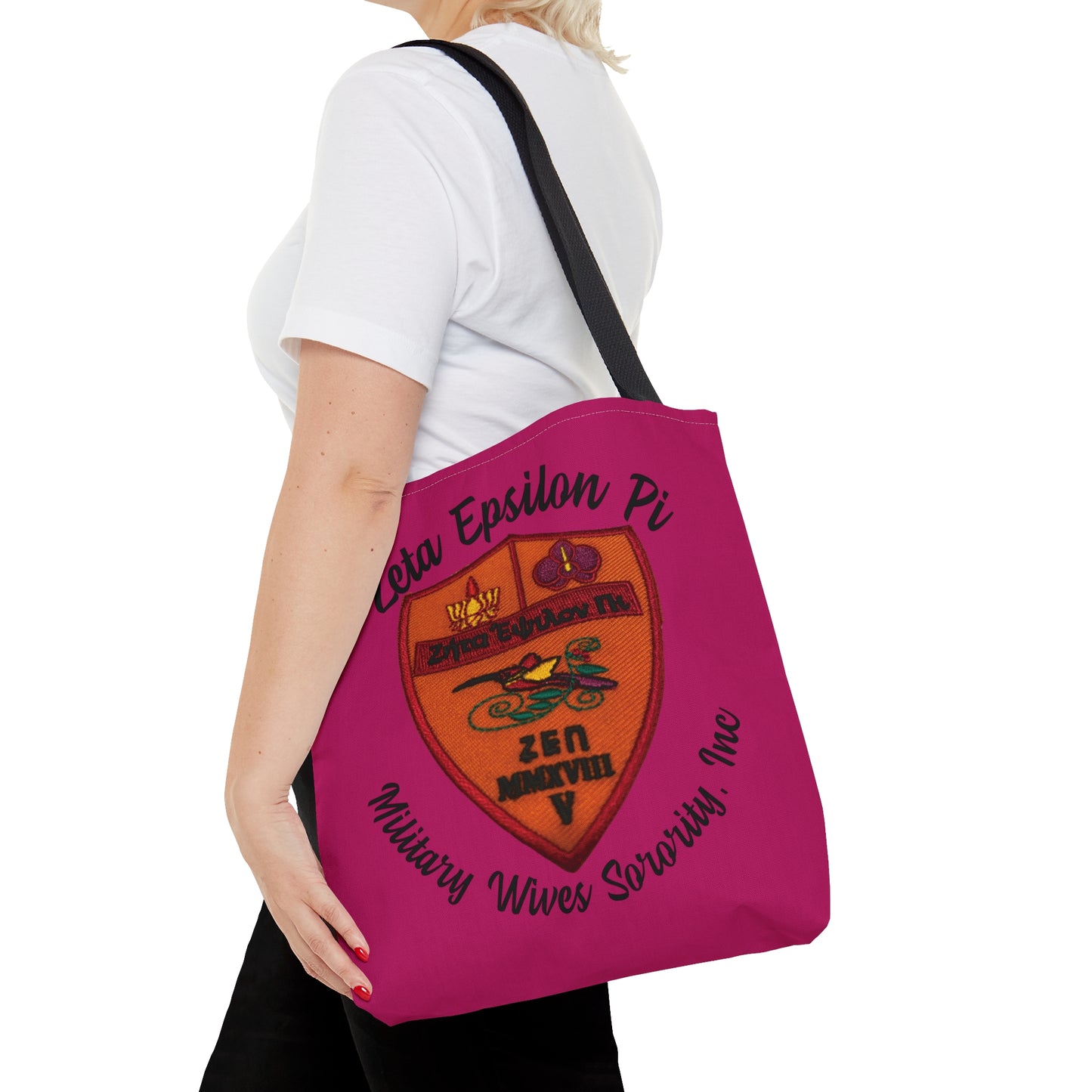 Zeta Epsilon Pi Sorority Tote Bag