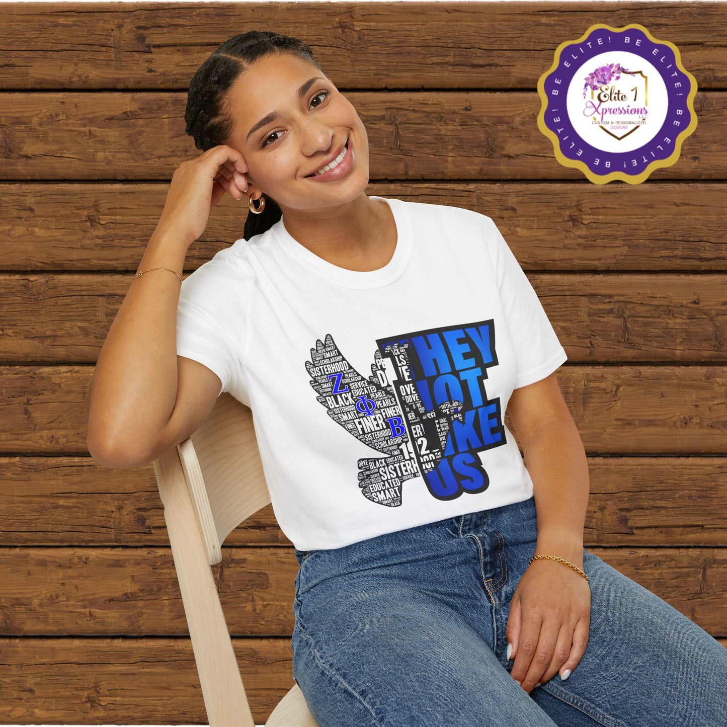 Zeta 'They Not Like Us' Design - Unisex Softstyle T-Shirt