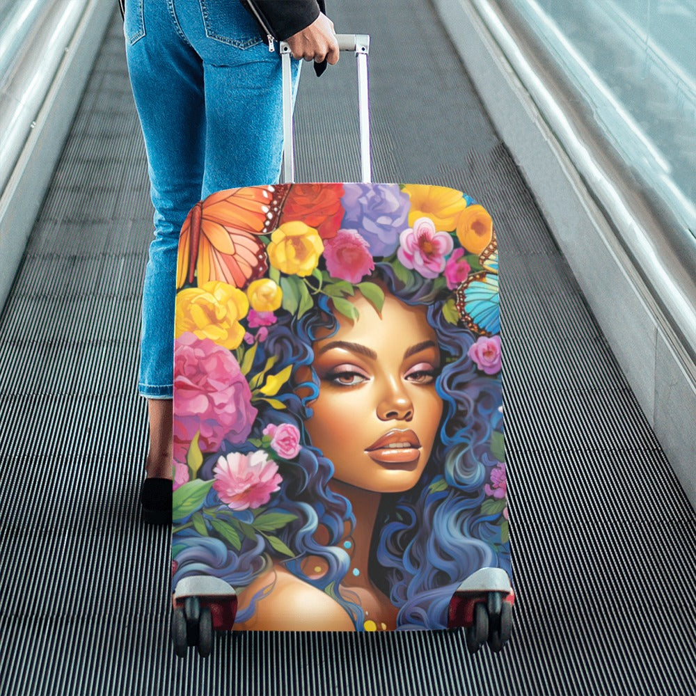 Blossoms & Butterflies Luggage Cover