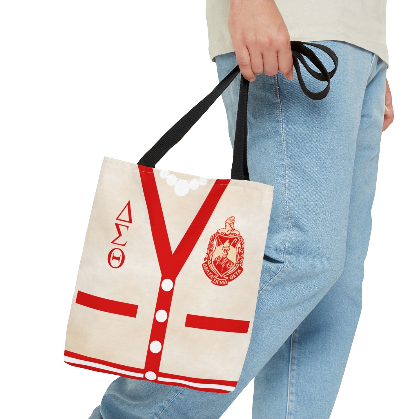 1913 Cardigan (White) Tote Bag