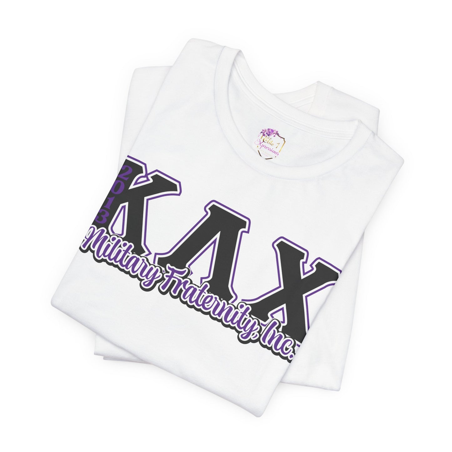 KLC "Greek Letter Design" Jersey Short Sleeve Tee
