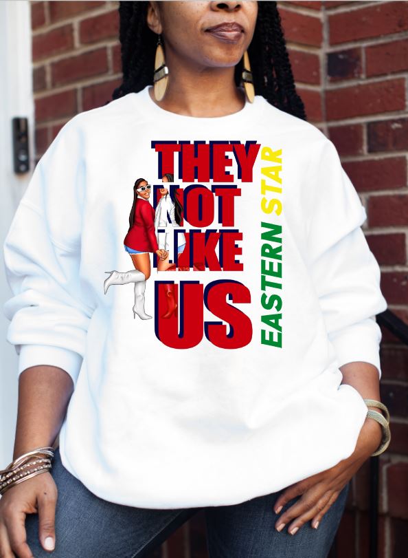They Not Like Us Greek D9 Sorority Hoodie (Hat Version)