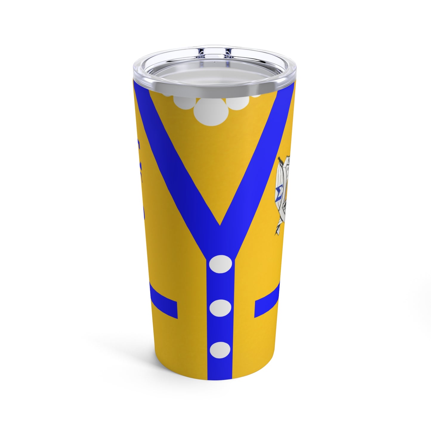 SGRHO Cardigan (yellow) Tumbler 20oz