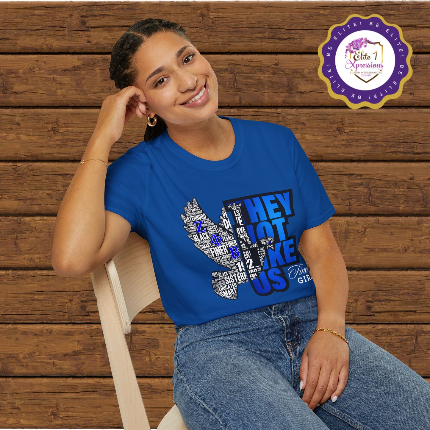 Zeta 'They Not Like Us' Design - Unisex Softstyle T-Shirt